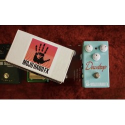 Mojo Hand FX Dewdrop Vintage Reverb ( Made in USA ) Very Rare Sea Foam Green