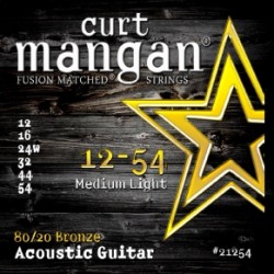 Curt Mangan 12-54 80/20 BRONZE MEDIUM LIGHT