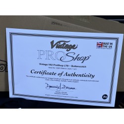 Vintage Guitars V54 ProShop Butterscoth Blonde 1of 3 (Custom Shop Made in UK )