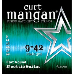 Curt Megan 9-42 Stainless Flatwound Guitar String Set