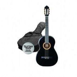 SPCG44BK - Pack Guitarra Clasica 4/4 Negra - Ashton