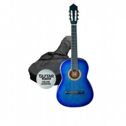 SPCG12TBB - Pack Guitarra Clasica 1/2 Azul Oferta