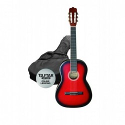 SPCG34TRB Guitarra Pack Clasica 3/4 Roja