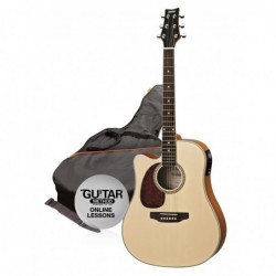 SPD25CEQLNTM - Pack Guitarra Electroacustica Natural Mate Zurdo Spd25Ceql-Ntm...