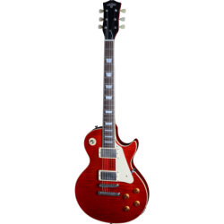 LESTER-WILD-CHERRY - GUITARRA ELECTRICA MAYBACH TIPO LP STANDARD ´59 AGED