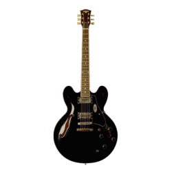 CAPITOL-59-BK - GUITARRA ELECTRICA MAYBACH TIPO 335 BLACK AGED