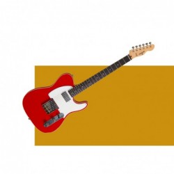 TELEMAN-T61-RR-- GUITARRA ELECTRICA MAYBACH TIPO TELE ´61 RED ROOSTER NEW LOOK
