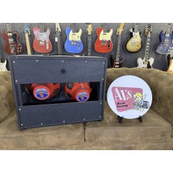 Cornell Amps 45/50 PLEXI CABINET 2x12” Tone Tubby Red Alnico 12" Hemp Cone Guitar Speaker(8 Ohms ) 100Watts