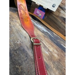 BLUE BELL STRAPS  ARTISAN ZOZO 73 Two Tone Aniline Colors Custom Shop for Al’s Music Factory