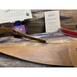 BLUE BELL STRAPS  ARTISAN ZOZO 73 Two Tone Aniline Colors Custom Shop for Al’s Music Factory