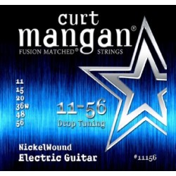 Curt Mangan 11-56 Nickel Wound (Drop Tuning)