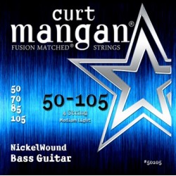Curt Mangan 50-105 Nickel Wound Medium Light