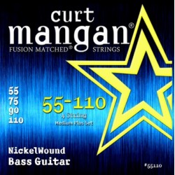 Curt Mangan 55-110 Nickel Wound Medium Plus