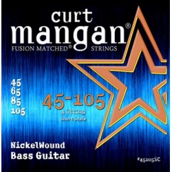 Curt Mangan 45-105 Nickel Bass Short Scale