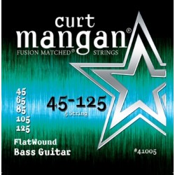 Curt Mangan 45-125 FlatWound Bass 5-string