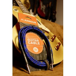 Cable Armour 3m Blue Tweed