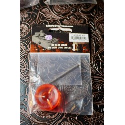Accesorios Efectos Barefoot Buttons 18 V1 ST RA COLORED ACRYLIC Red