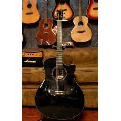 Stonewood Guitars GC CE BK w/ Fishman Preamp GT 2 Black