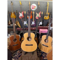 Tasman TA100M EL LEFTY  ZURDA Guitarra Acustica MINI JUMBO SHORT SCALE Natural (SUPER EXCLUSIVE)