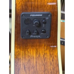 Tasman TA100M EL LEFTY  ZURDA Guitarra Acustica MINI JUMBO SHORT SCALE Natural (SUPER EXCLUSIVE)