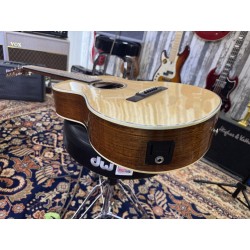 Tasman TA100M EL LEFTY  ZURDA Guitarra Acustica MINI JUMBO SHORT SCALE Natural (SUPER EXCLUSIVE)
