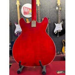 Hagstrom 67 Viking II ( WCT) LH Lefty Wild Cherry  Trans “68 Come Back Special Elvis” 2,8 Kg