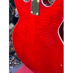 Hagstrom 67 Viking II ( WCT) LH Lefty Wild Cherry  Trans “68 Come Back Special Elvis” 2,8 Kg