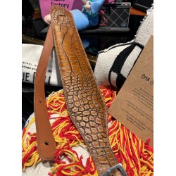 BLUE BELL STRAPS JOHNSON OLD CAIMAN RELIC MID BROWN Custom Order