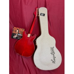 Hagstrom '67 Viking II WCT Wild Cherry Trans (Elvis Comeback Special 68) Original Case H65 HAG Pack Exclusivo Al´s Music Factory