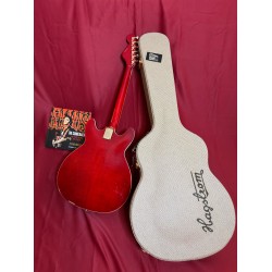 Hagstrom '67 Viking II WCT Wild Cherry Trans (Elvis Comeback Special 68) Original Case H65 HAG Pack Exclusivo Al´s Music Factory