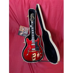 Hagstrom '67 Viking II WCT Wild Cherry Trans (Elvis Comeback Special 68) Original Case H65 HAG Pack Exclusivo Al´s Music Factory