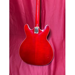 Hagstrom '67 Viking II WCT Wild Cherry Trans (Elvis Comeback Special 68) Original Case H65 HAG Pack Exclusivo Al´s Music Factory