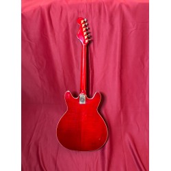 Hagstrom '67 Viking II WCT Wild Cherry Trans (Elvis Comeback Special 68) Original Case H65 HAG Pack Exclusivo Al´s Music Factory