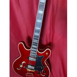 Hagstrom '67 Viking II WCT Wild Cherry Trans (Elvis Comeback Special 68) Original Case H65 HAG Pack Exclusivo Al´s Music Factory