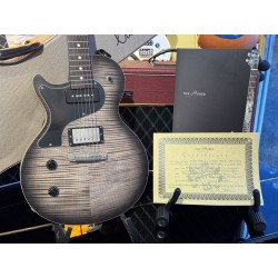 Nik Huber LEFT HANDED ZURDA GAUCHER  KRAUSTER II “ Custom Shop” KORINA & Super Flame Top 2016 Charcoal Black