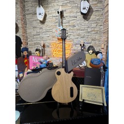 Nik Huber LEFT HANDED ZURDA GAUCHER  KRAUSTER II “ Custom Shop” KORINA & Super Flame Top 2016 Charcoal Black