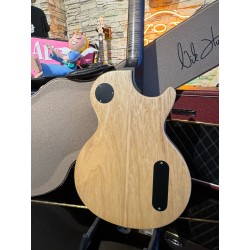 Nik Huber LEFT HANDED ZURDA GAUCHER  KRAUSTER II “ Custom Shop” KORINA & Super Flame Top 2016 Charcoal Black