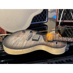 Nik Huber LEFT HANDED ZURDA GAUCHER  KRAUSTER II “ Custom Shop” KORINA & Super Flame Top 2016 Charcoal Black