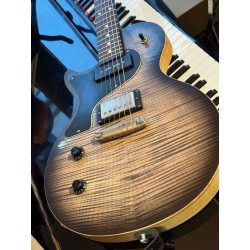 Nik Huber LEFT HANDED ZURDA GAUCHER  KRAUSTER II “ Custom Shop” KORINA & Super Flame Top 2016 Charcoal Black