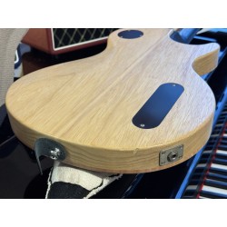 Nik Huber LEFT HANDED ZURDA GAUCHER  KRAUSTER II “ Custom Shop” KORINA & Super Flame Top 2016 Charcoal Black