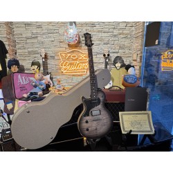 Nik Huber LEFT HANDED ZURDA GAUCHER  KRAUSTER II “ Custom Shop” KORINA & Super Flame Top 2016 Charcoal Black