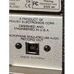 PEAVEY Stack Pack 6505 Head & Cabinet 1x12” Greenback