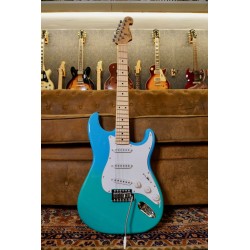 SX-Guitars SEM1BG Strat Blue Glow