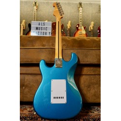 SX Guitars SST 62 3/4 Size ( Child Guitar / Traveler) Lake Placid Blue