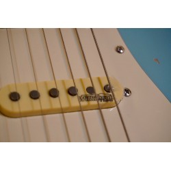 VINTAGE GUITARS LEFT HANDED V6 HSS ICON - DISTRESSED LAGUNA