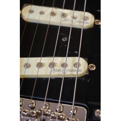 Vintage GUITARS V60 Coaster Series Electric Guitar Pack ~ Left Hand Gloss Black