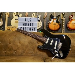 Vintage GUITARS V60 Coaster Series Electric Guitar Pack ~ Left Hand Gloss Black