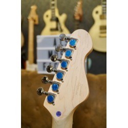 Vintage GUITARS V60 Coaster Series Electric Guitar Pack ~ Left Hand Gloss Black