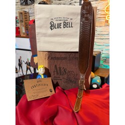 BLUE BELL STRAPS ARTISAN SNAKE MID BROWN BRUSH Al’s Music Exclusive ( Only 4 Units Worldwide) ONLY ONE AVIABLE