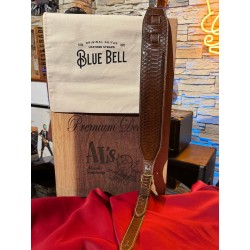 BLUE BELL STRAPS ARTISAN SNAKE MID BROWN BRUSH Al’s Music Exclusive ( Only 4 Units Worldwide) ONLY ONE AVIABLE